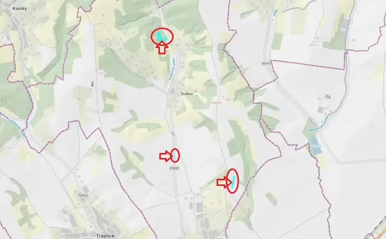 Prodej podílu lesa, Kudlovice, 2018 m2