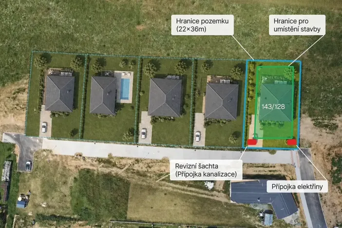 Prodej pozemku pro bydlení, Čižice, 810 m2