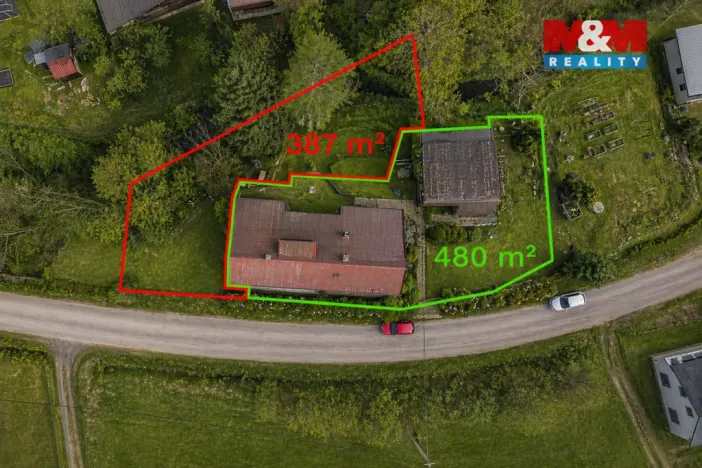 Prodej chalupy, Oskava - Třemešek, 180 m2
