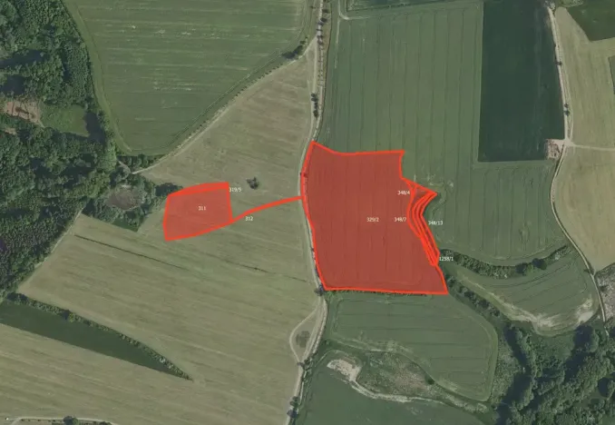 Prodej pole, Sulice, 54695 m2