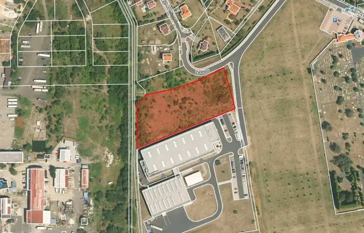 Prodej komerčního pozemku, Jirkov, 7310 m2
