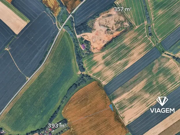 Prodej podílu pole, Bernartice nad Odrou, 375 m2