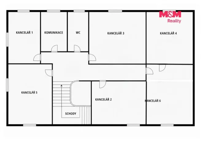 Pronájem kanceláře, Žamberk, Čs. armády, 244 m2
