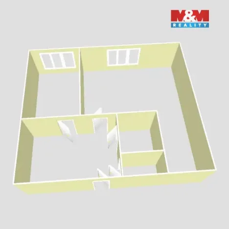 Prodej bytu 2+kk, Most, tř. Budovatelů, 36 m2