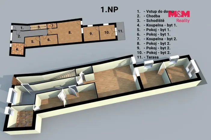 Prodej rodinného domu, Říčany, Rosická, 242 m2