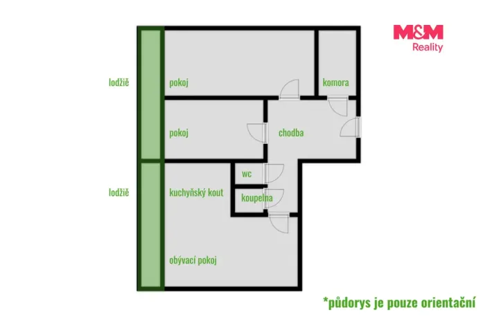 Prodej bytu 3+kk, Pardubice - Zelené Předměstí, Jindřišská, 82 m2