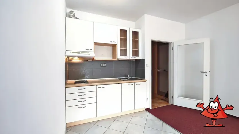 Pronájem bytu 1+kk, Praha - Vysočany, Paříkova, 30 m2
