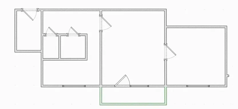 Pronájem bytu 2+1, Olomouc, tř. Kosmonautů, 51 m2