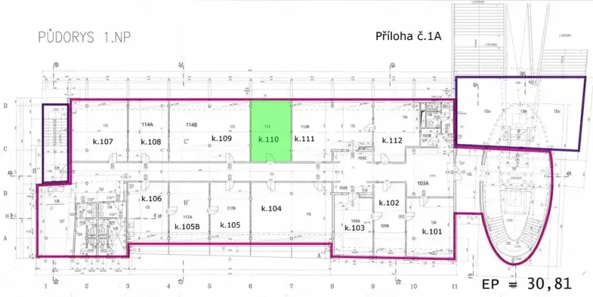 Pronájem kanceláře, Praha - Hostivař, Dolnoměcholupská, 23 m2