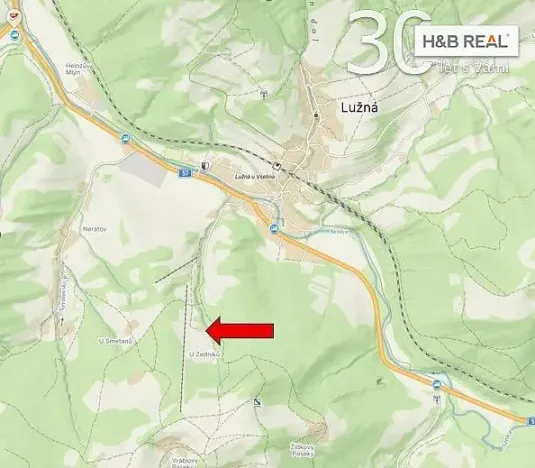 Prodej chaty, Lužná, 60 m2