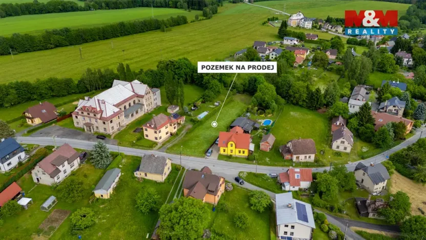 Prodej pozemku pro bydlení, Zásada, 1334 m2