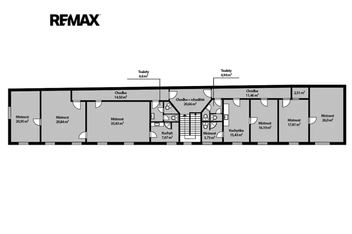 Prodej komerční nemovitosti, Kolín, Havlíčkova, 465 m2