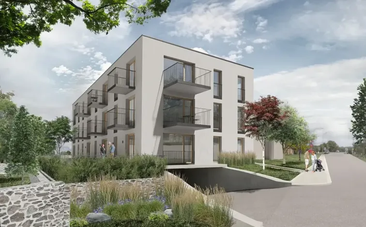 Prodej bytu 2+kk, Třeboň, Na Kopečku, 39 m2