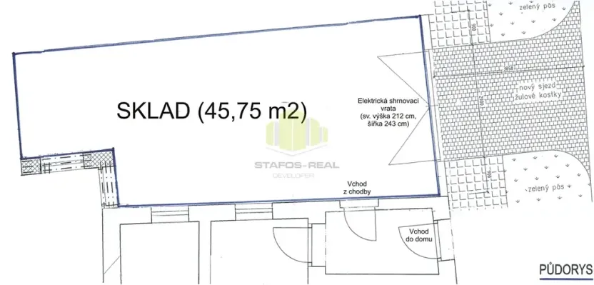 Pronájem kanceláře, Olomouc, U solných mlýnů, 120 m2