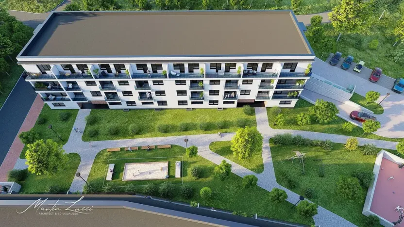 Prodej bytu 2+kk, Hustopeče, 58 m2
