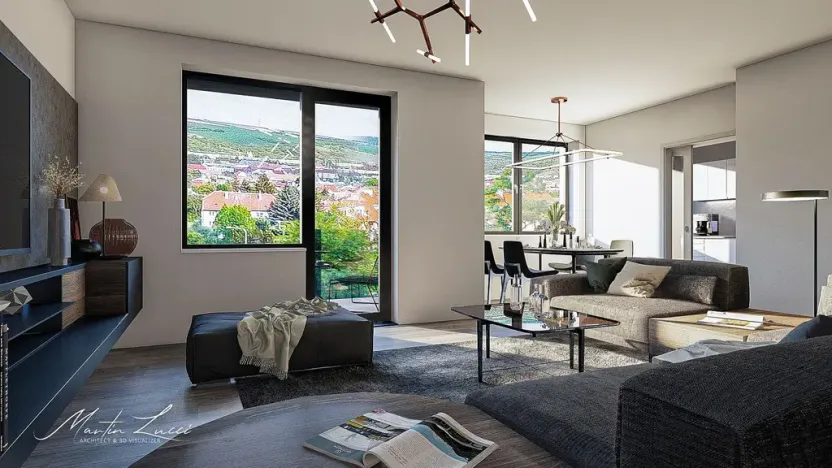 Prodej bytu 2+kk, Hustopeče, 58 m2