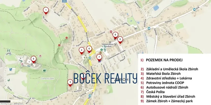 Prodej pozemku pro bydlení, Zbiroh, Vlčí jáma, 739 m2