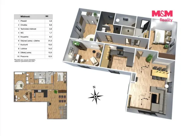 Prodej rodinného domu, Hosín, 106 m2