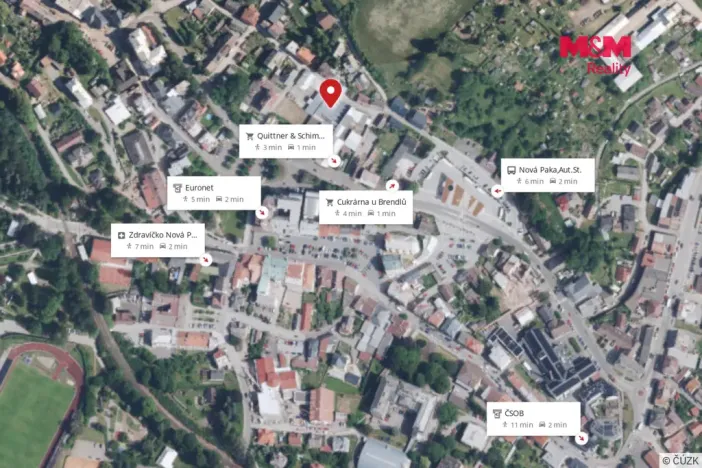 Pronájem výrobních prostor, Nová Paka, Kotíkova, 330 m2