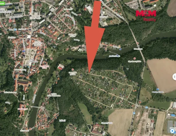Prodej pozemku pro bydlení, Sudoměřice u Bechyně - Bežerovice, 951 m2