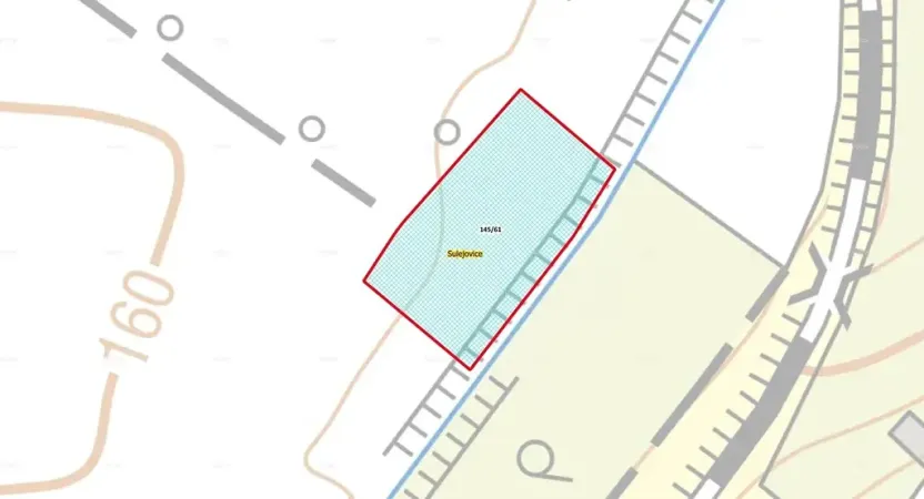 Prodej zahrady, Sulejovice, 3078 m2