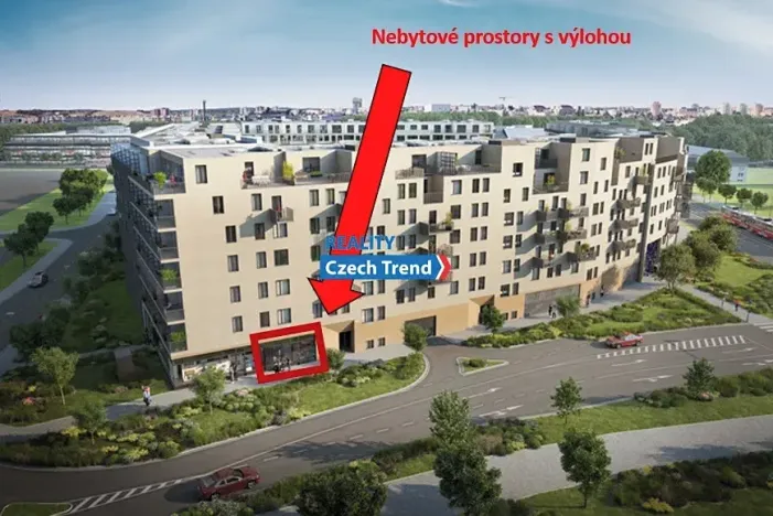 Pronájem kanceláře, Olomouc, Wittgensteinova, 85 m2