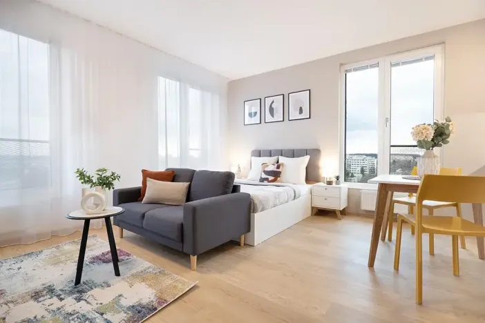 Pronájem bytu 1+kk, Praha - Prosek, Litoměřická, 35 m2