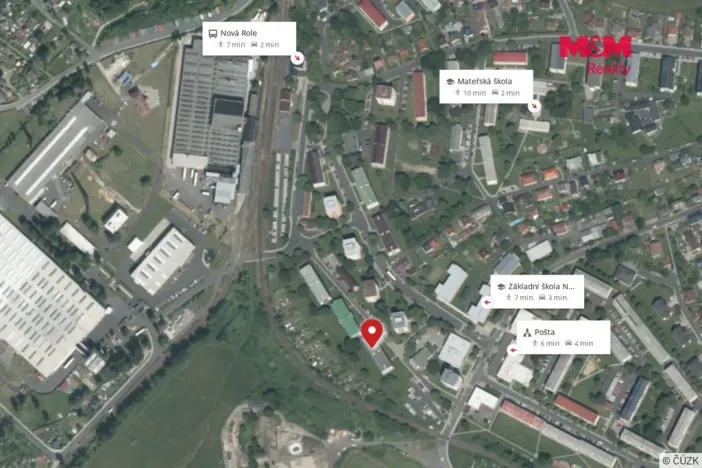 Prodej bytu 2+1, Nová Role, Tovární, 55 m2
