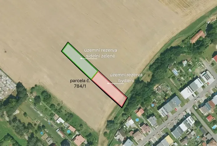 Prodej podílu pozemku pro bydlení, Opatovice, 1085 m2