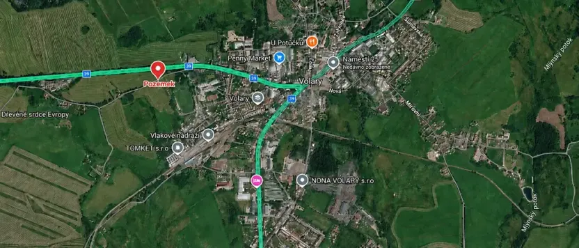 Prodej pozemku, Volary, Soumarská, 8002 m2