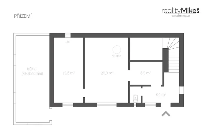 Prodej rodinného domu, Křižany, 193 m2
