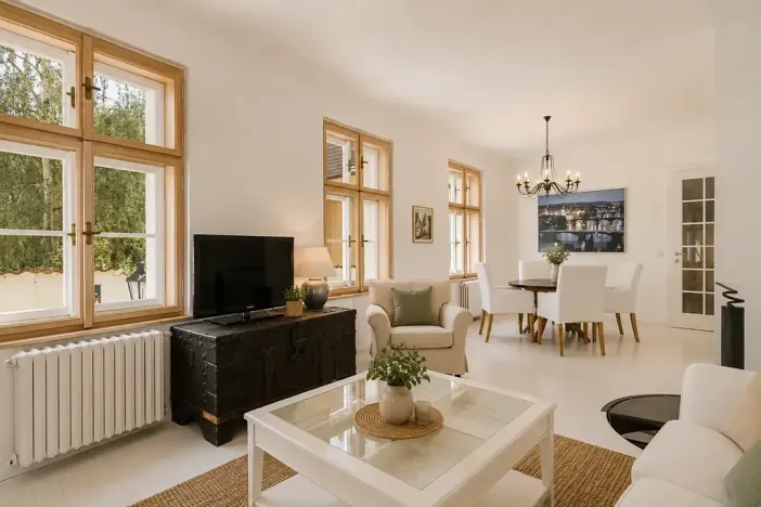 Pronájem bytu 3+1, Praha - Malá Strana, Všehrdova, 80 m2