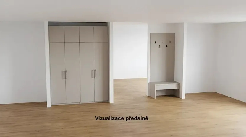 Pronájem bytu 1+kk, Šlapanice, Brněnská, 40 m2