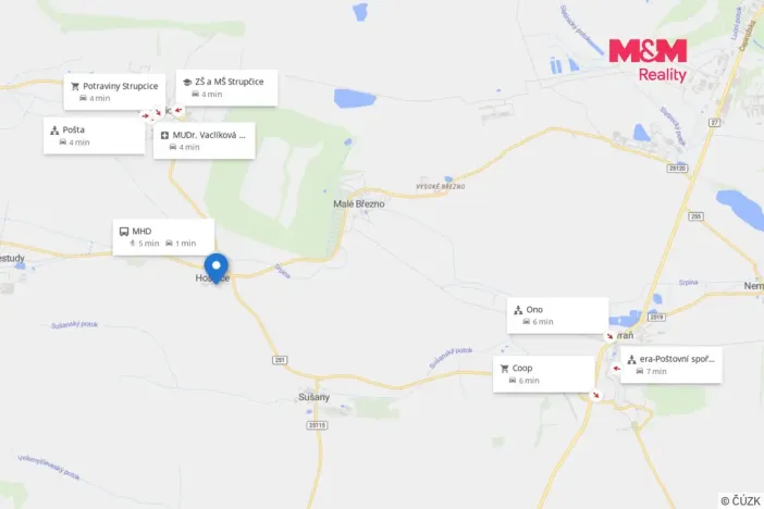 Prodej pozemku pro bydlení, Strupčice, 2655 m2