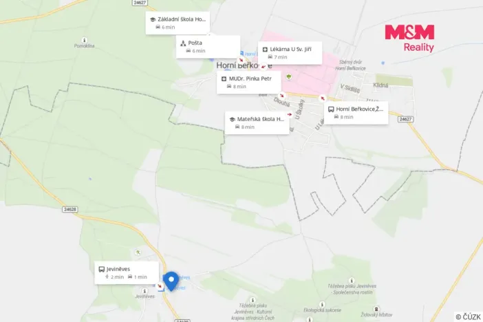 Prodej rodinného domu, Jeviněves, 45 m2