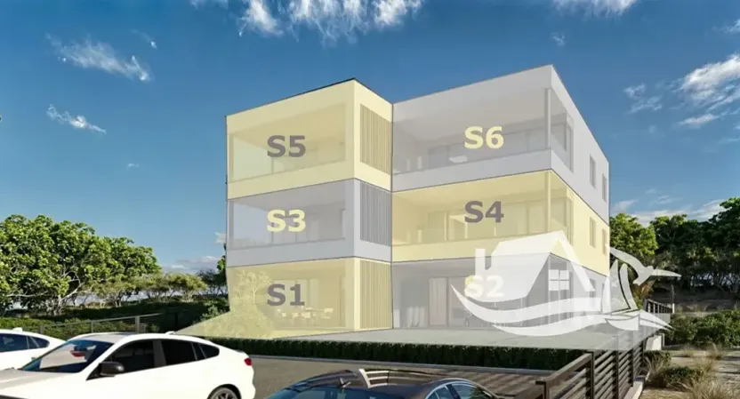 Prodej bytu 3+kk, Mandre, Chorvatsko, 74 m2