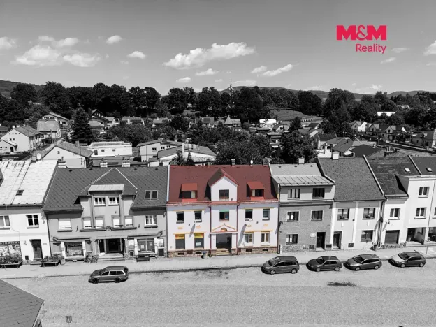 Prodej činžovního domu, Velké Poříčí, Náměstí, 546 m2