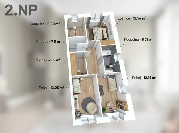Prodej rodinného domu, Praha - Řepy, Otlíkovská, 125 m2