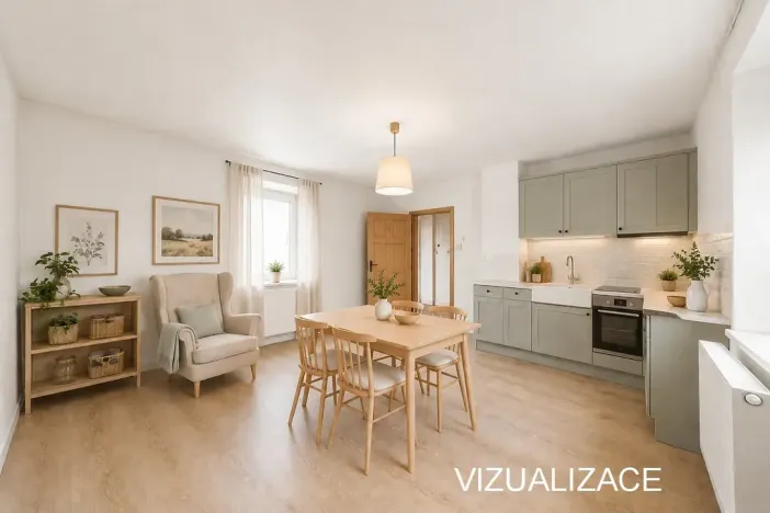 Prodej rodinného domu, Heřmaničky - Číšťovice, 77 m2