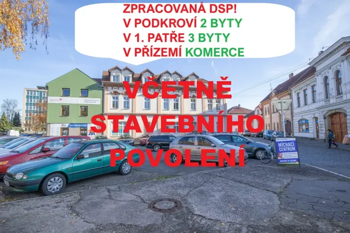 Prodej činžovního domu, Chrudim - Chrudim IV, Lupáčova, 612 m2