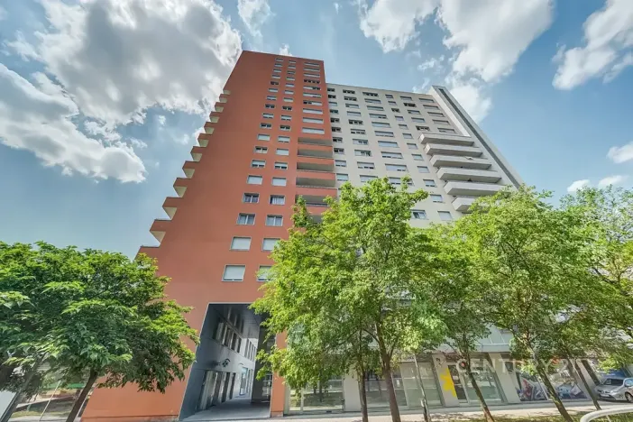 Pronájem bytu 1+kk, Praha - Stodůlky, Sluneční náměstí, 34 m2