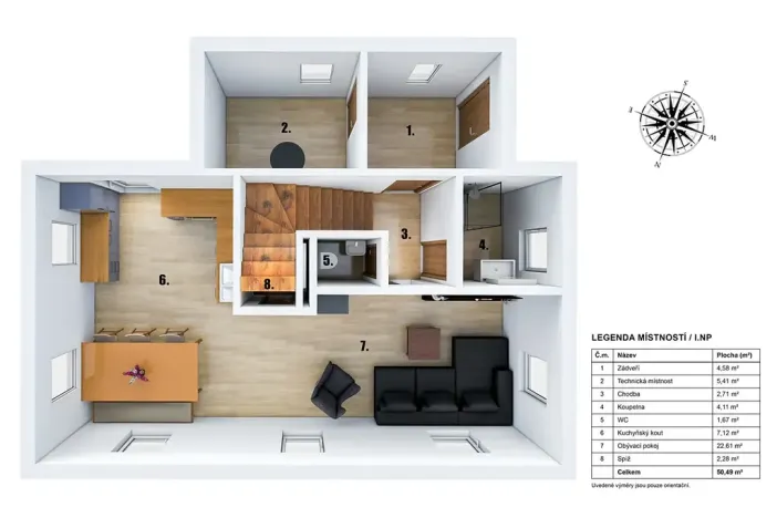 Prodej chalupy, Smržovka, 90 m2