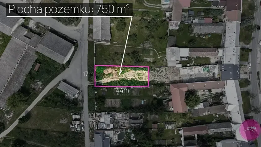 Prodej pozemku pro bydlení, Olomouc, 750 m2
