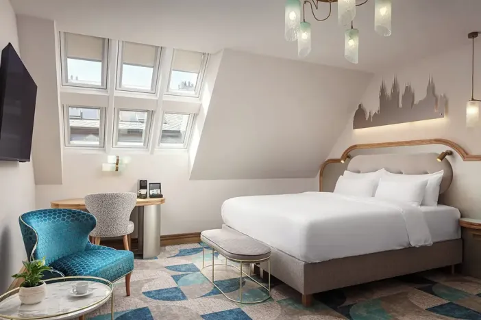 Pronájem bytu 1+kk, Praha - Staré Město, Bílkova, 29 m2