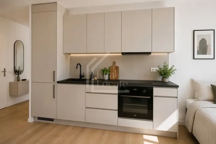 Pronájem bytu 1+kk, Praha, Křižíkova, 29 m2