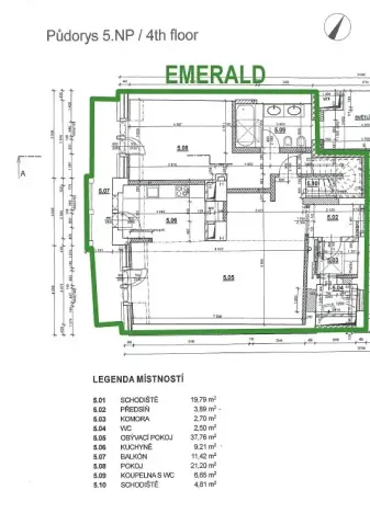 Prodej bytu 4+kk, Karlovy Vary, Vřídelní, 162 m2