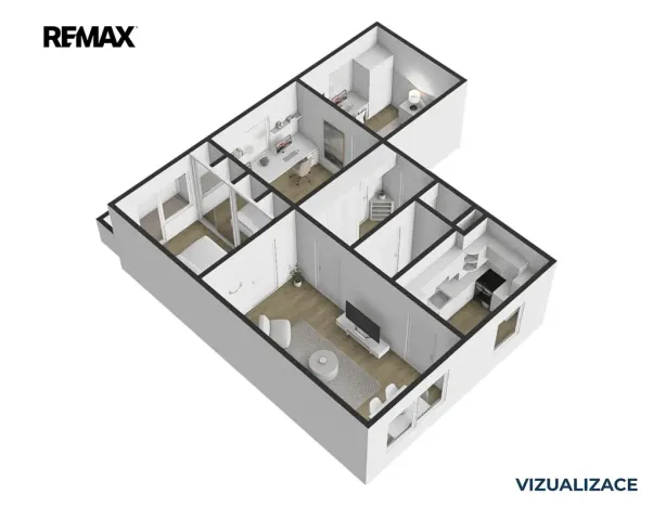 Prodej bytu 4+1, Blatná, K Jatkám, 74 m2