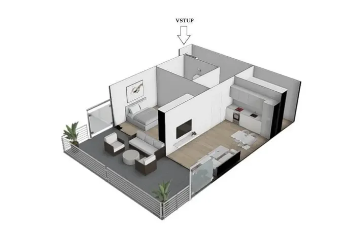 Prodej bytu 2+kk, Brno - Černá Pole, třída Generála Píky, 84 m2