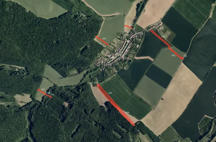 Prodej podílu pole, Pačlavice, 13193 m2