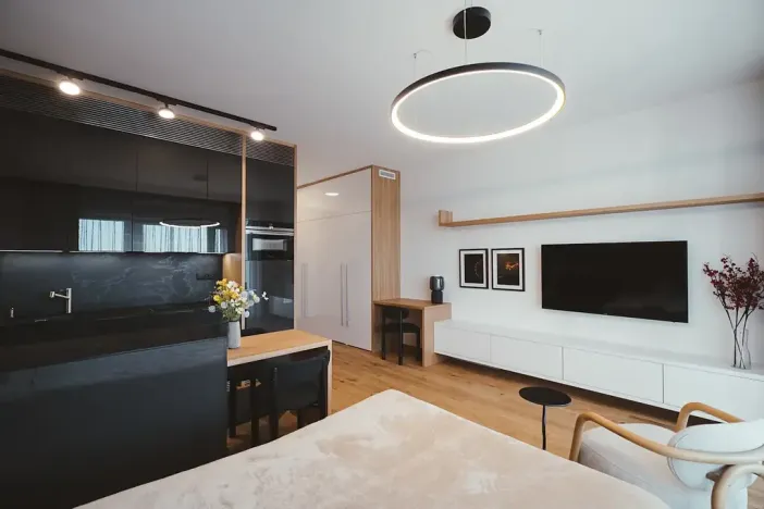Pronájem bytu 1+kk, Praha - Bubeneč, Vítězné náměstí, 35 m2